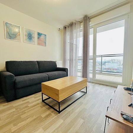 Agreable 2 Pieces Avec Balcon Et Parking Transports By Immo Kit Bnb Sarcelles Exterior foto